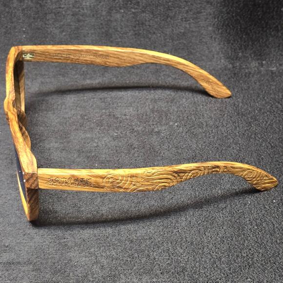 Limited Edition Lifestyle Apparel Polarized Wood Sunglasses Wooden Frame Glasses - Picture 5 of 11
